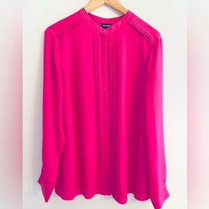 NWT Women’s Gerry Weber Collection Blouse, Barbie Pink, size 16